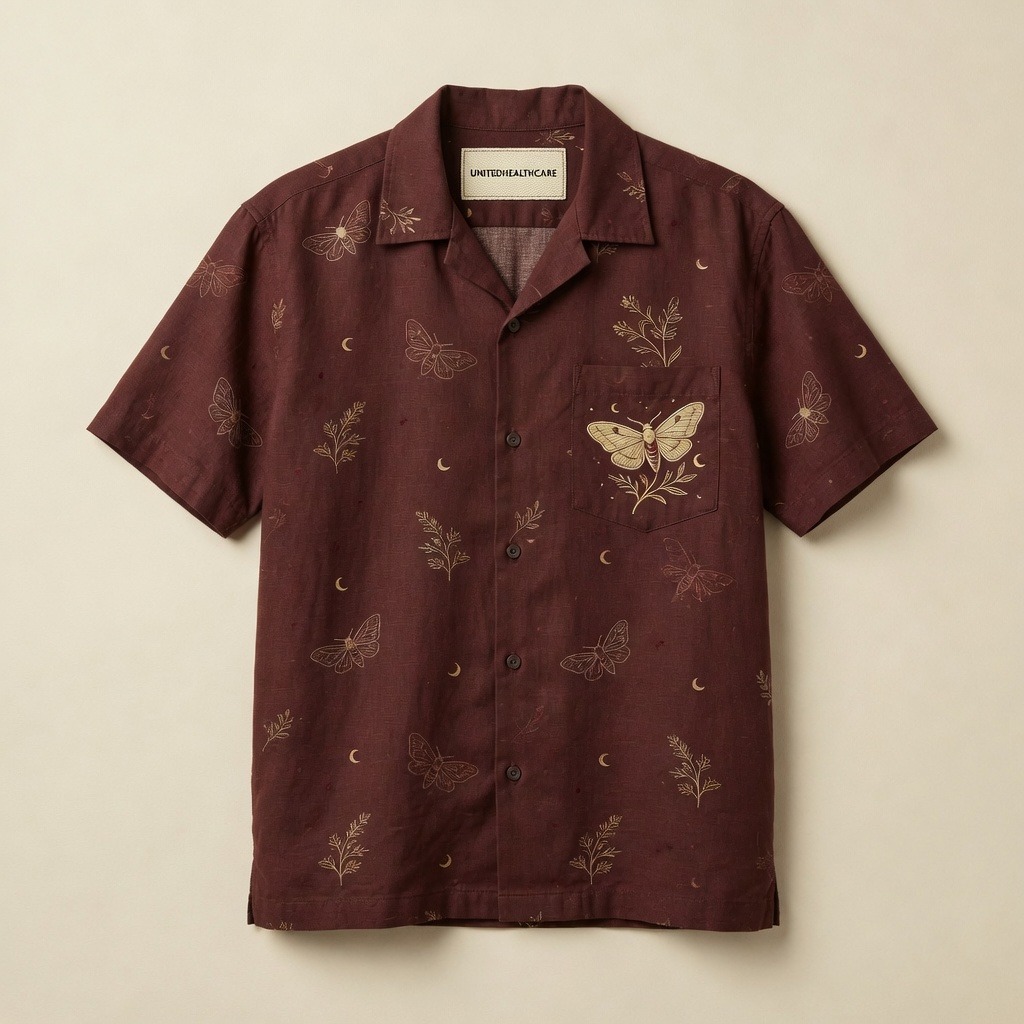 Moth Garden Camp Shirt
