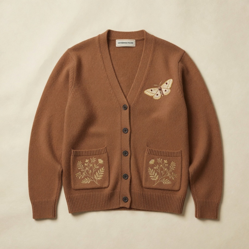 Oxblood Cabinet Cardigan